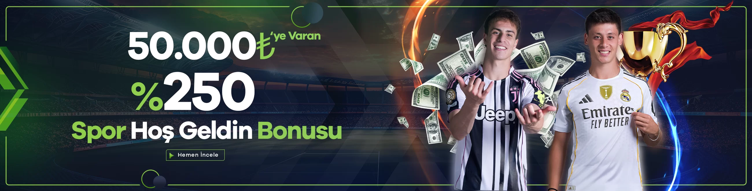Spor Hoş Geldin Bonusu